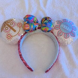 Small World Sequin Minnie Ear Headband